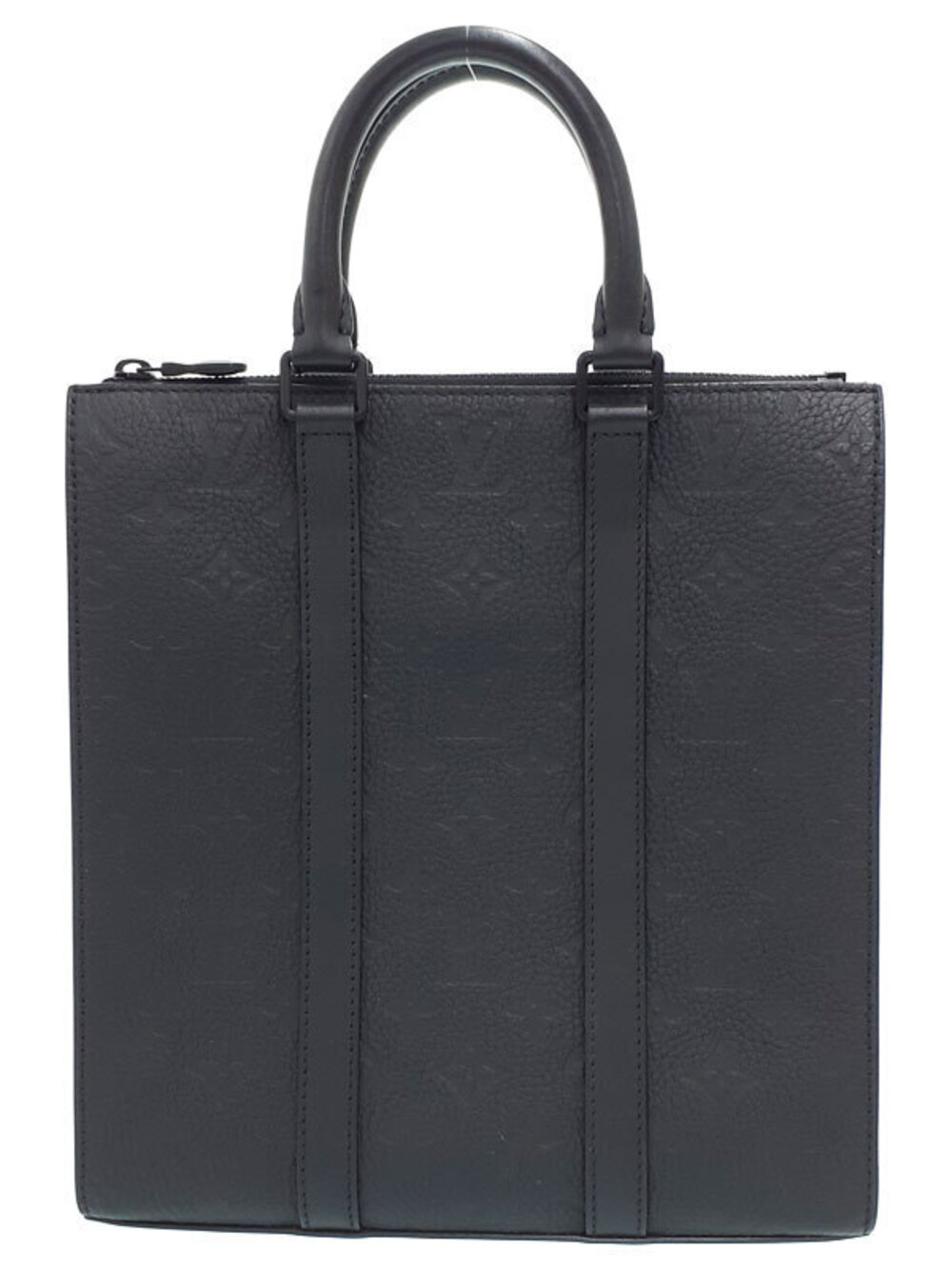 Louis Vuitton Taurillon Monogram Sac Plat Cross Handbag